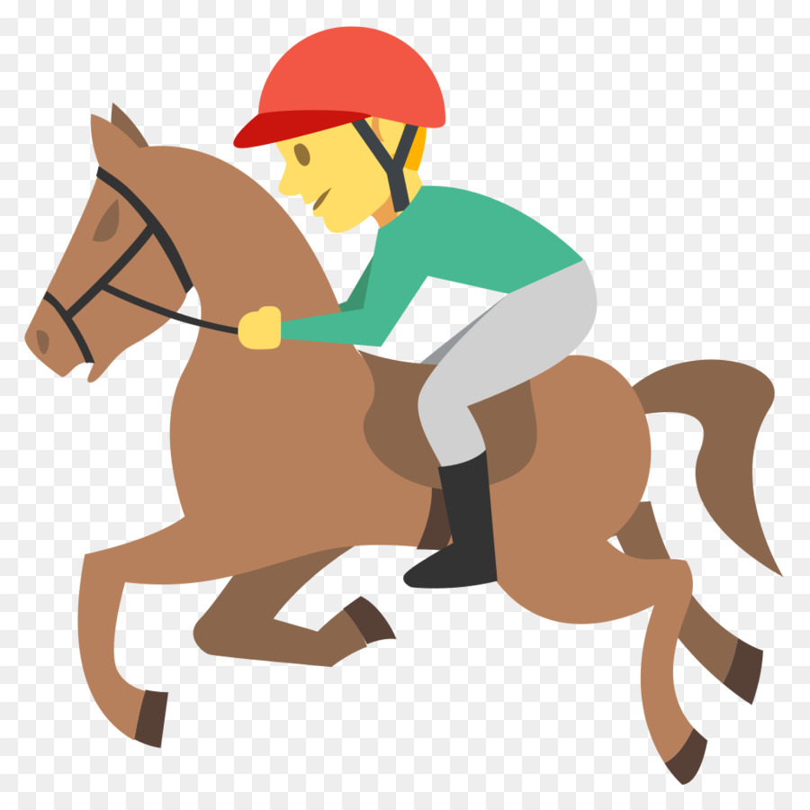 900x900 Horse Racing Emoji Equestrian