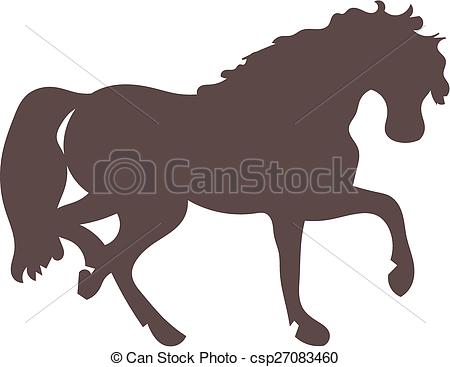 450x367 Horse Silhouette. A Horse Running Clip Art Vector