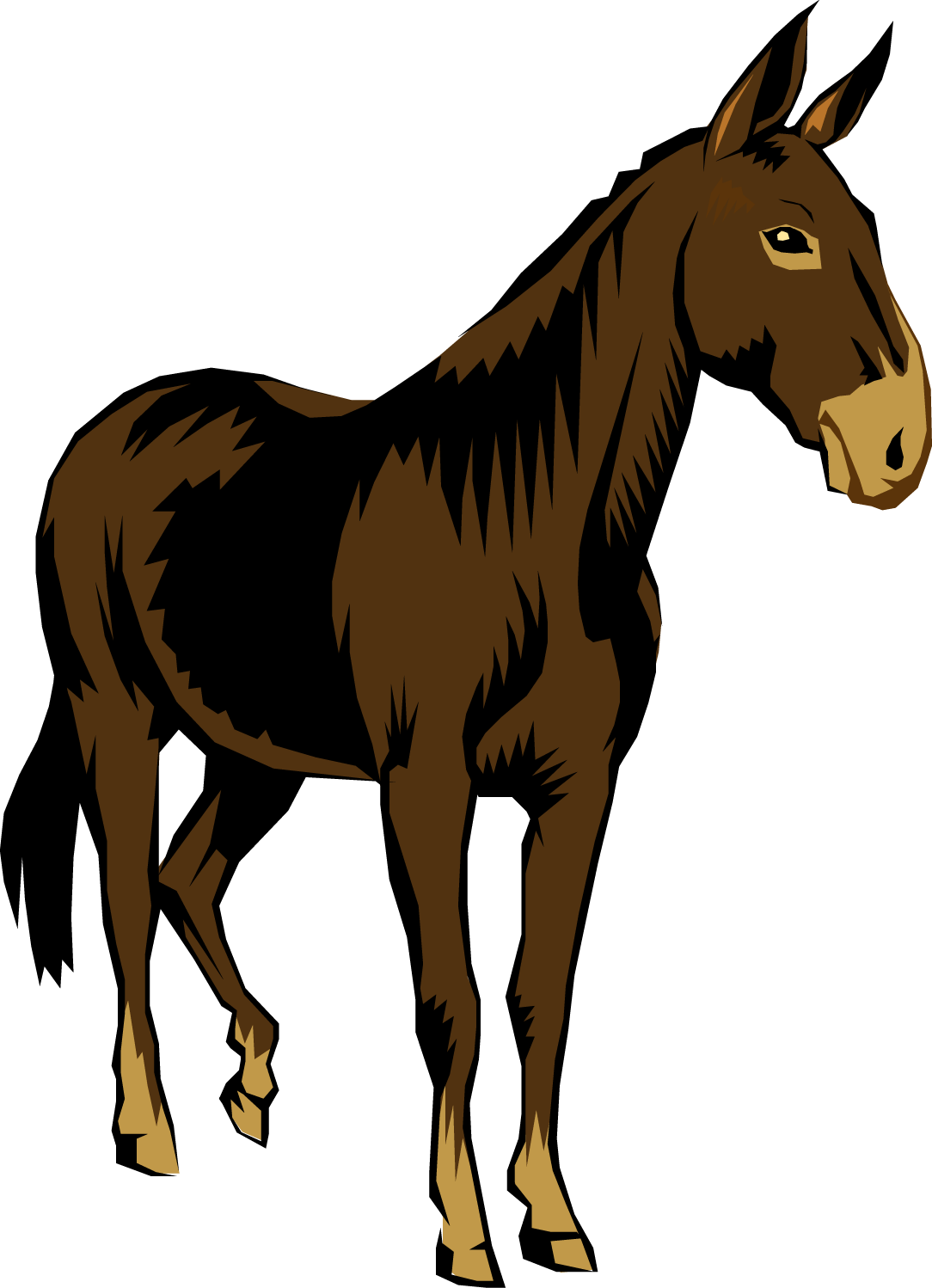 1084x1498 Stubborn Mule Clipart Cliparthut Free Clipart Owjvwj Clipart.png