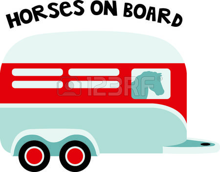 450x352 Collection Of Horse Trailer Clipart High Quality, Free