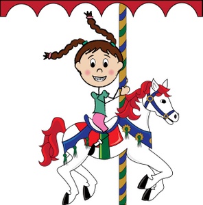 296x300 Free Carousel Horse Clipart Image 0515 0911 0912 3020 Horse Clipart