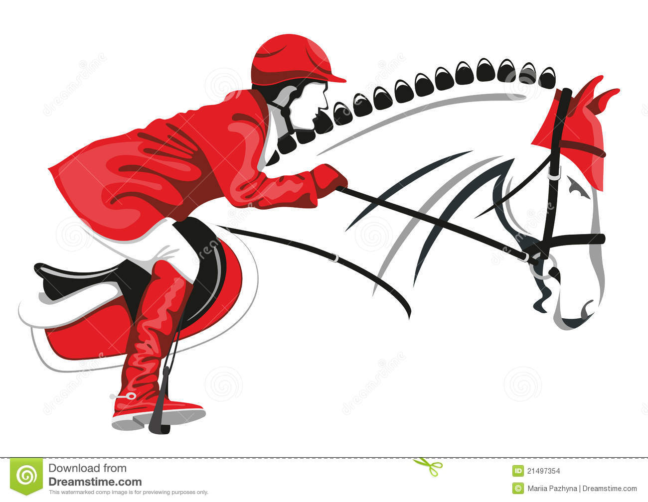 1300x1008 Horse Jumping Clipart