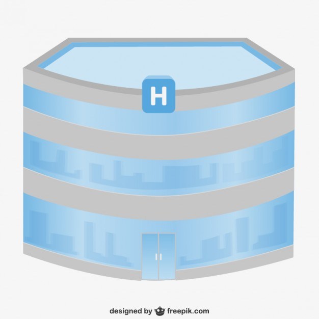 626x626 Hospital Building Icon Free Vector 123freevectors