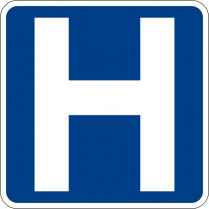 425x425 Hospital Sign Clip Art Clipart Panda
