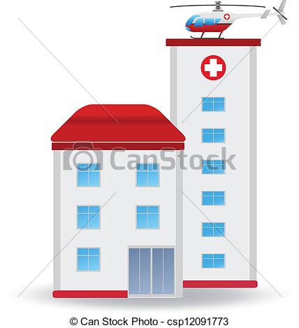 428x470 Hospital Clipart Vector