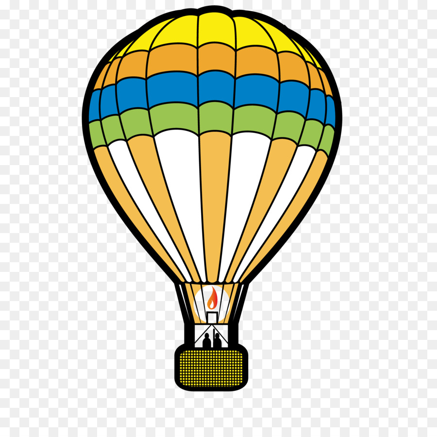 900x900 Hot Air Ballooning Clip Art