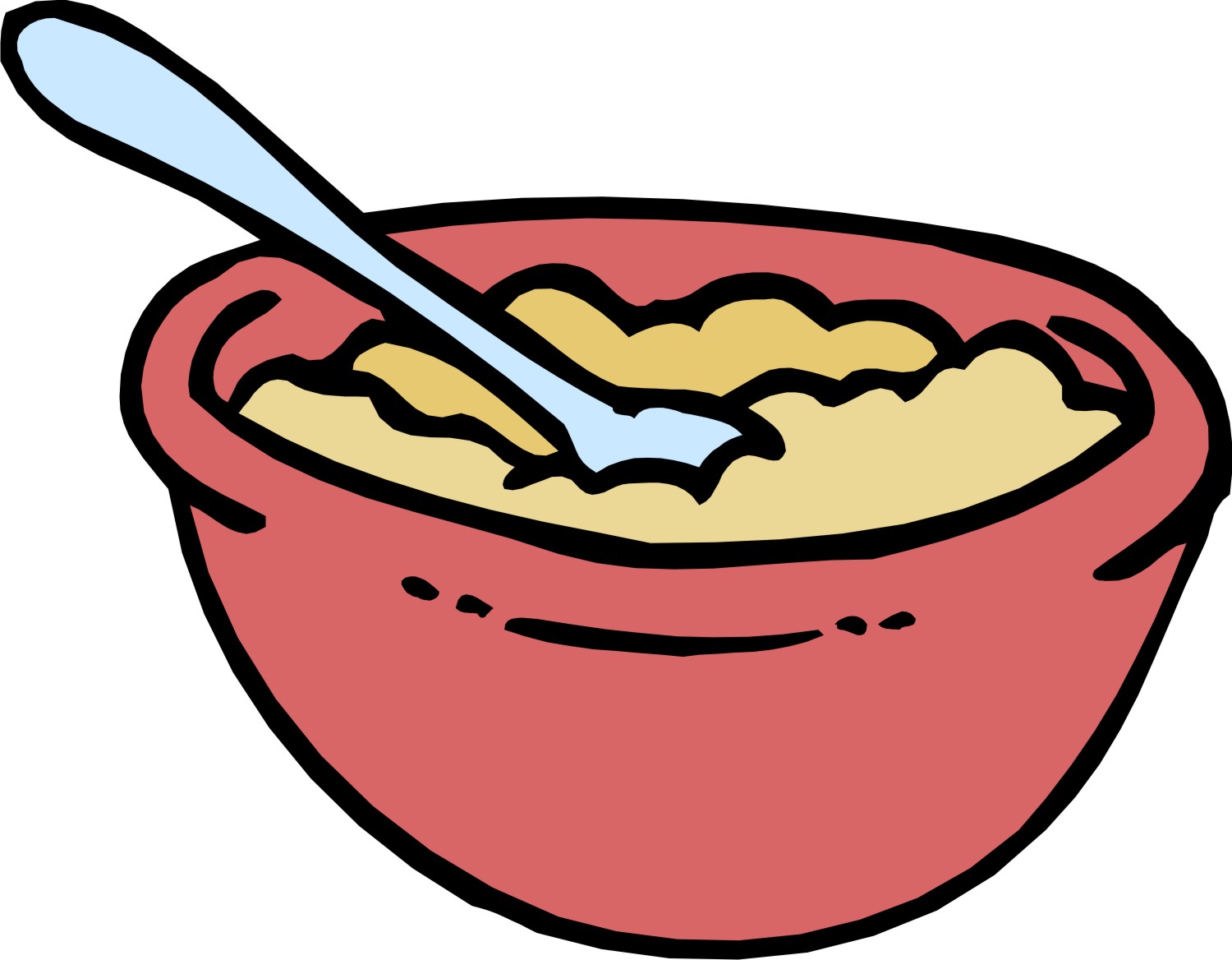 1500x1168 Bowl Clipart Hot And Cold
