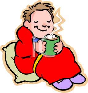 286x300 Drinking Hot Chocolate Clipart