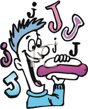 282x350 Happy Man With Big Mouth Eating A Hotdog