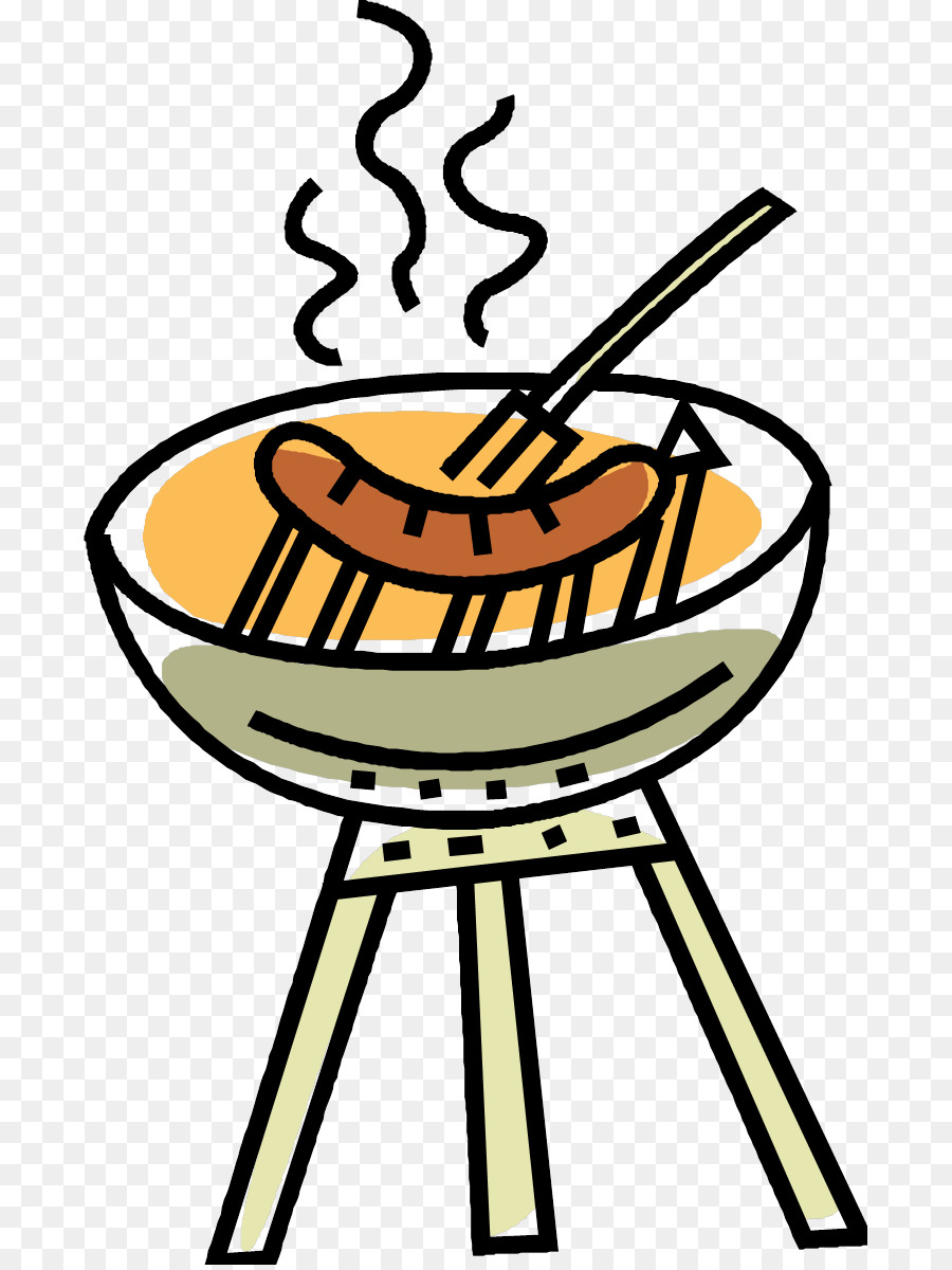 900x1200 Sausage Sizzle Barbecue Hot Dog Clip Art