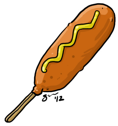 400x425 Corn Dog Corn Clipart, Explore Pictures
