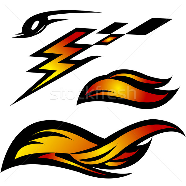 600x600 Hot Wheels Clipart Motorcycle Flames
