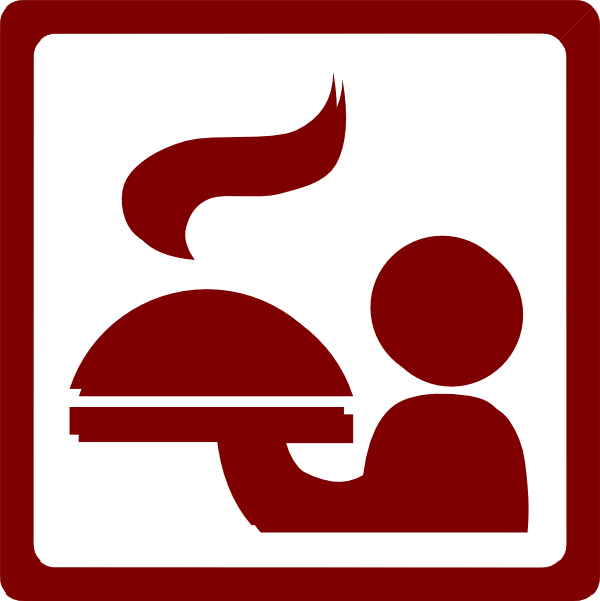 600x601 Service Clipart Hotel Icon Room Service Clip Art Red Clip Art