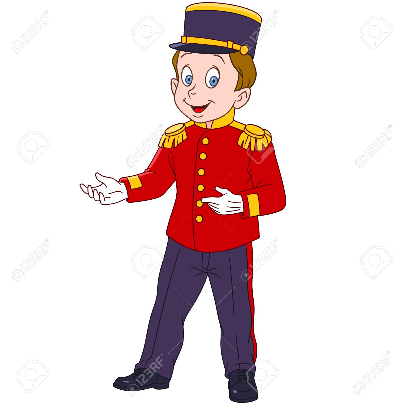 1300x1300 Hotel Bellman Clipart
