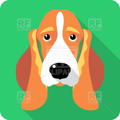 400x400 Dog Basset Hound