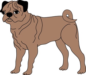 300x262 Free Pug Clipart Image 0515 1004 2703 3344 Dog Clipart