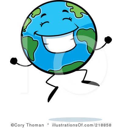 400x420 Smiley Clipart Earth