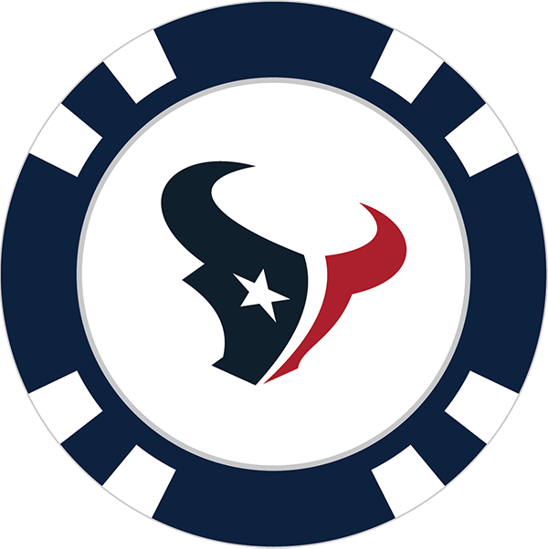 600x602 Houston Texans Poker Chip Ball Marker