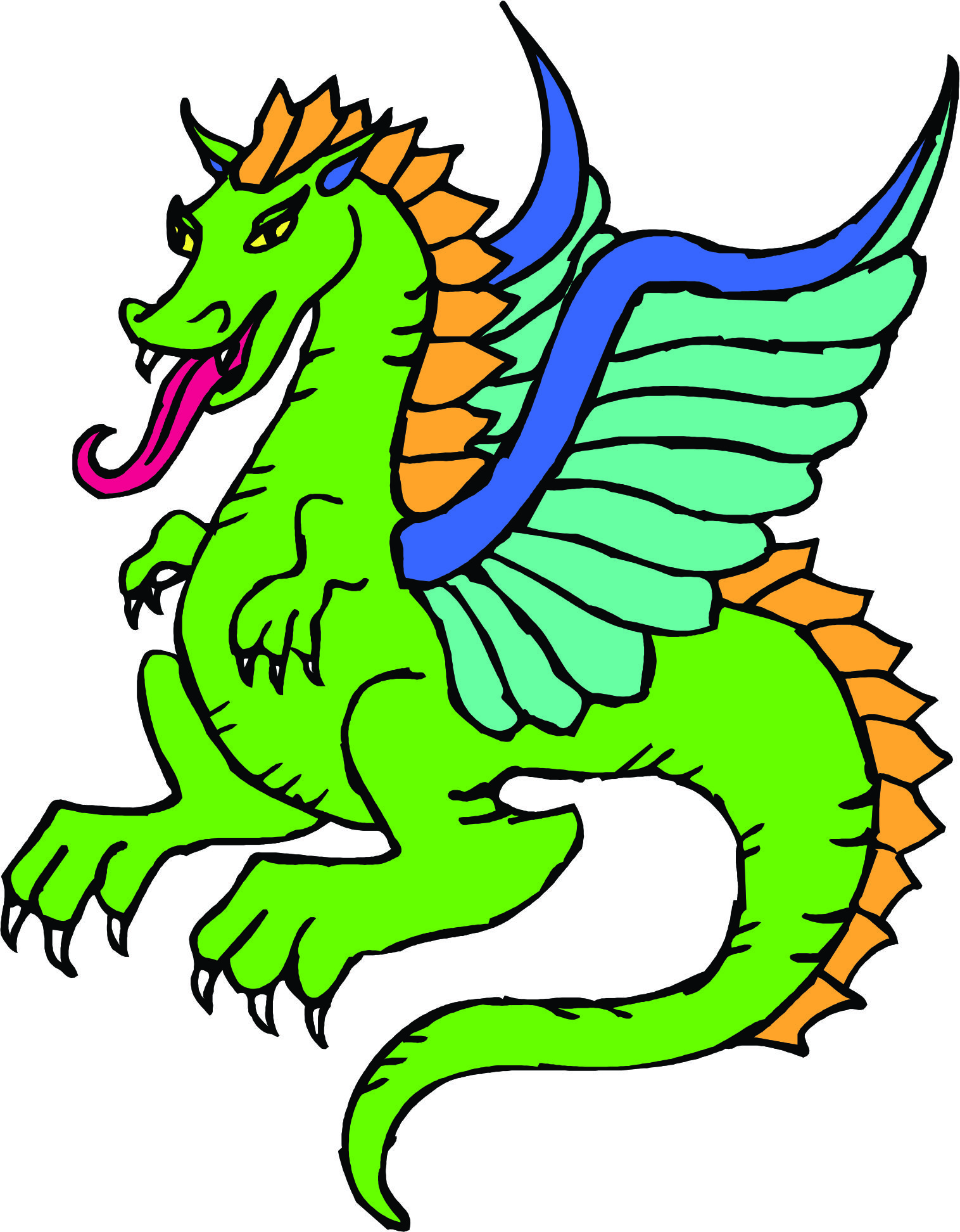 1516x1944 Dragon Cartoon Images
