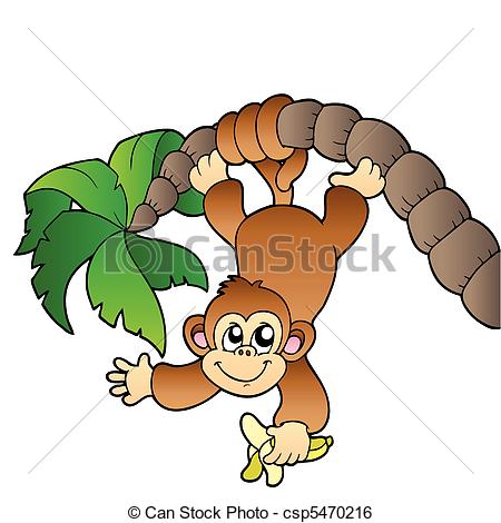 450x470 Primate Clipart