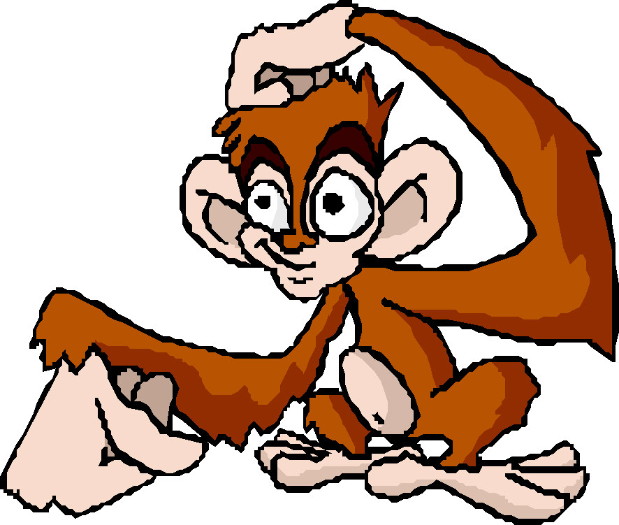 886x751 Spider Monkey Clip Art Free Clipart Images