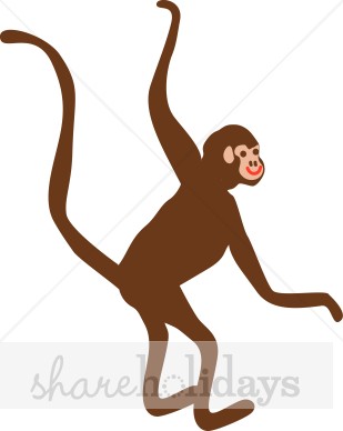 309x388 Top 92 Spider Monkey Clip Art