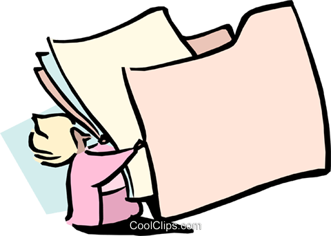 480x342 Huge Workload Royalty Free Vector Clip Art Illustration Cart1735