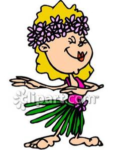 225x300 Hula Dancer Clip Art Images