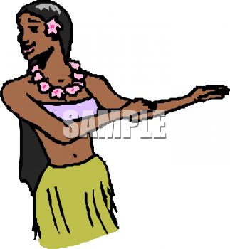 323x350 Hula Dancer