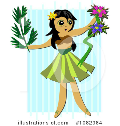 400x420 Hula Dancer Clipart