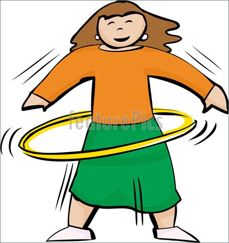 472x500 Hula Hoop Clipart