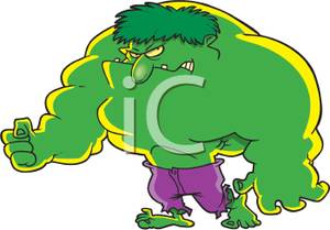 300x209 Hulk Clipart Cartoon
