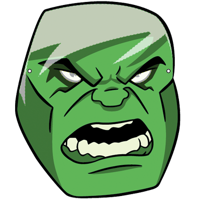400x400 Best Photos Of Hulk Face Clip Art