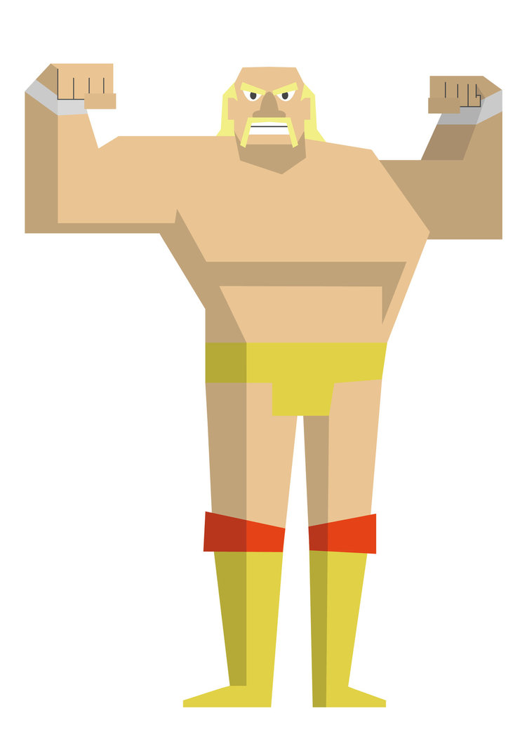 751x1063 Hulk Hogan (Guacamelee Style) By Cmorigins