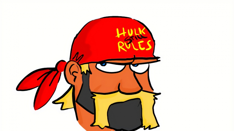 896x504 Hulk Hogan Cartoon Art, Hd (57)