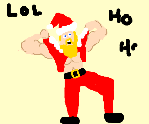 300x250 Hulk Hogan As Santa