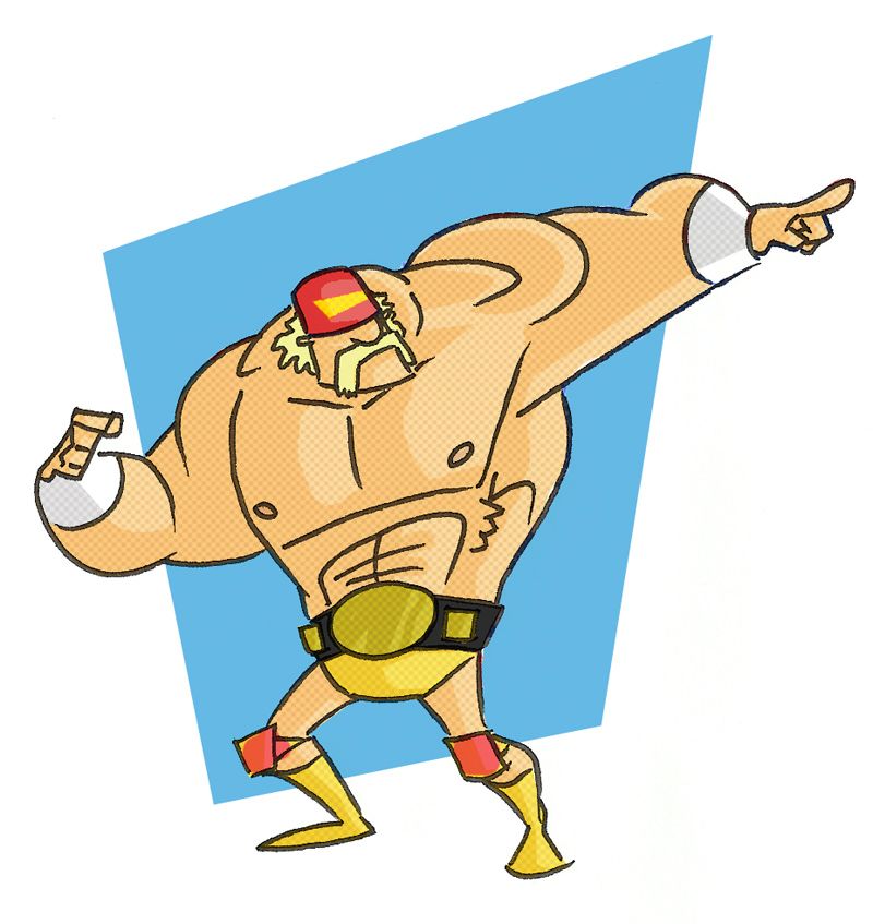 Hulk Hogan Clipart at GetDrawings | Free download