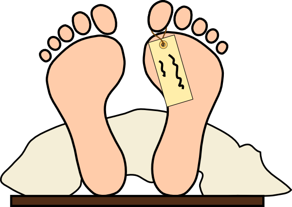 600x425 Dead Body Outline Clipart