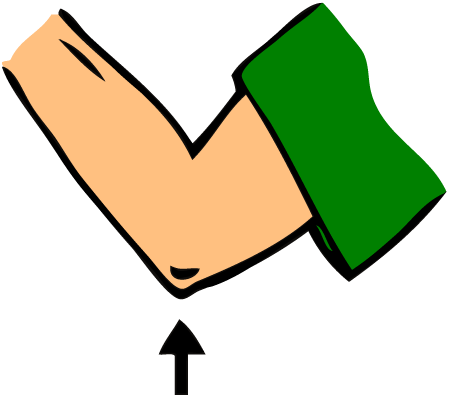 451x403 Elbow Clipart