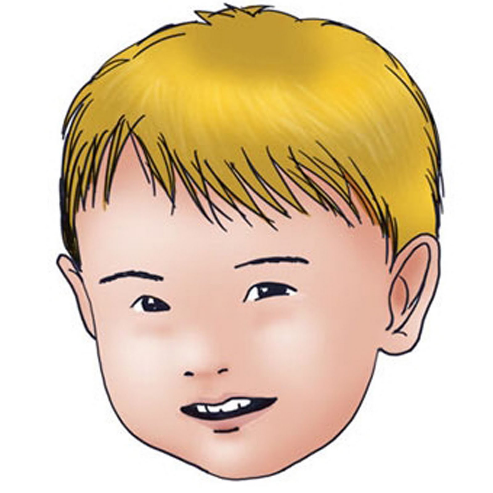 1600x1600 Human Face Clip Art Clipart