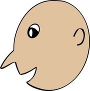 180x182 Free Human Face Vector 50 Clipart And Vector Graphics