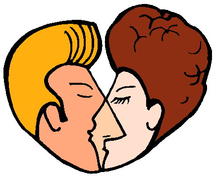 430x357 Kissing Clip Art 2