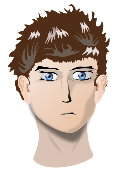 420x594 Human Face Head Clip Art