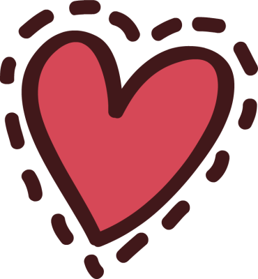 370x400 Heart Clipart Cute