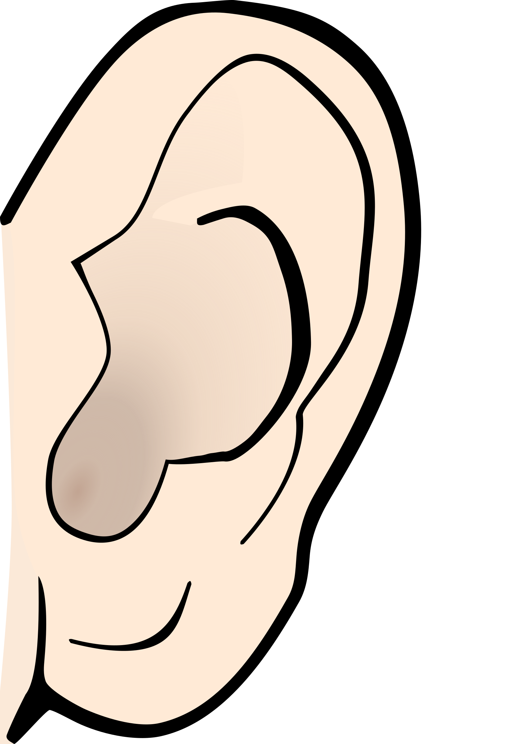 1671x2400 Ears Clip Art