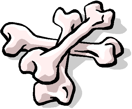 442x365 Bones Clipart ~ Frames ~ Illustrations ~ Hd Images ~ Photo Designs