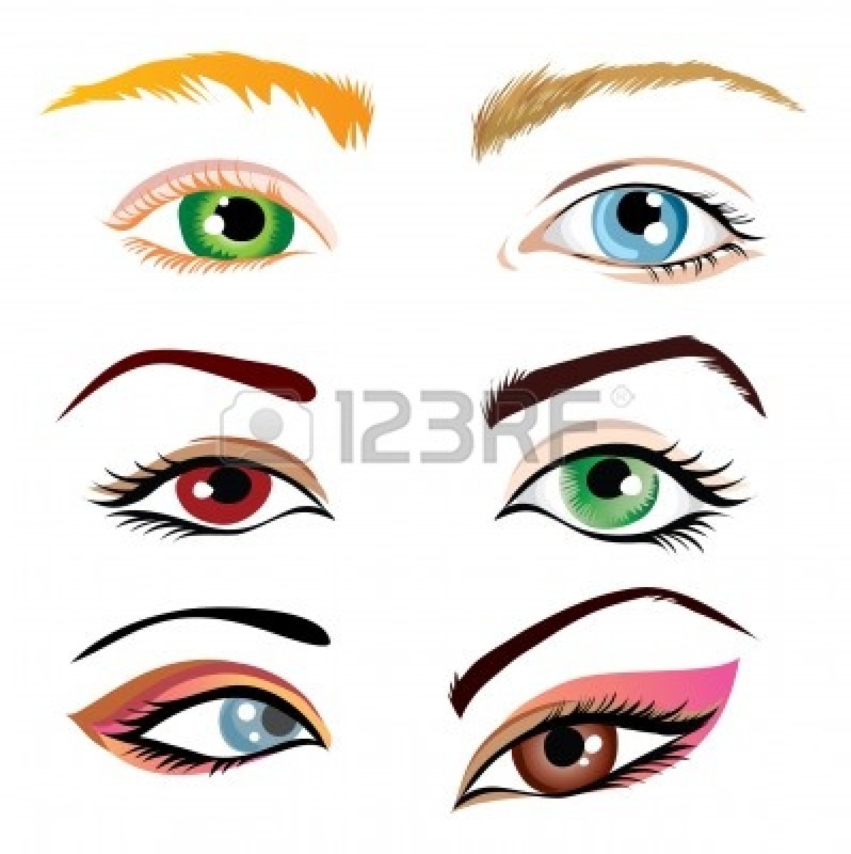 1197x1200 Clipart Human Eyes