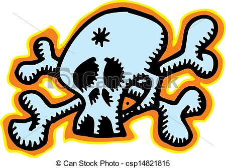 450x335 Nice Human Skull Isolated On White Background Vector Clip Art