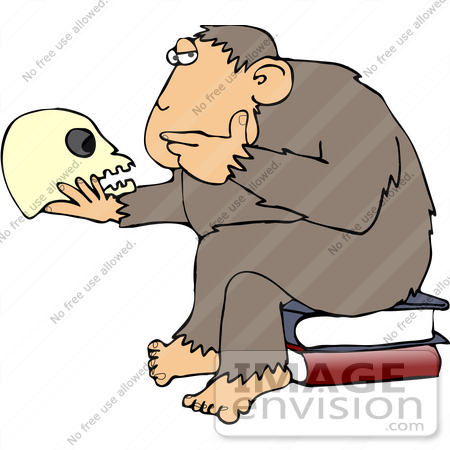 450x450 Clip Art Graphic Of A Cartoon Parody Of Rheinhold'S