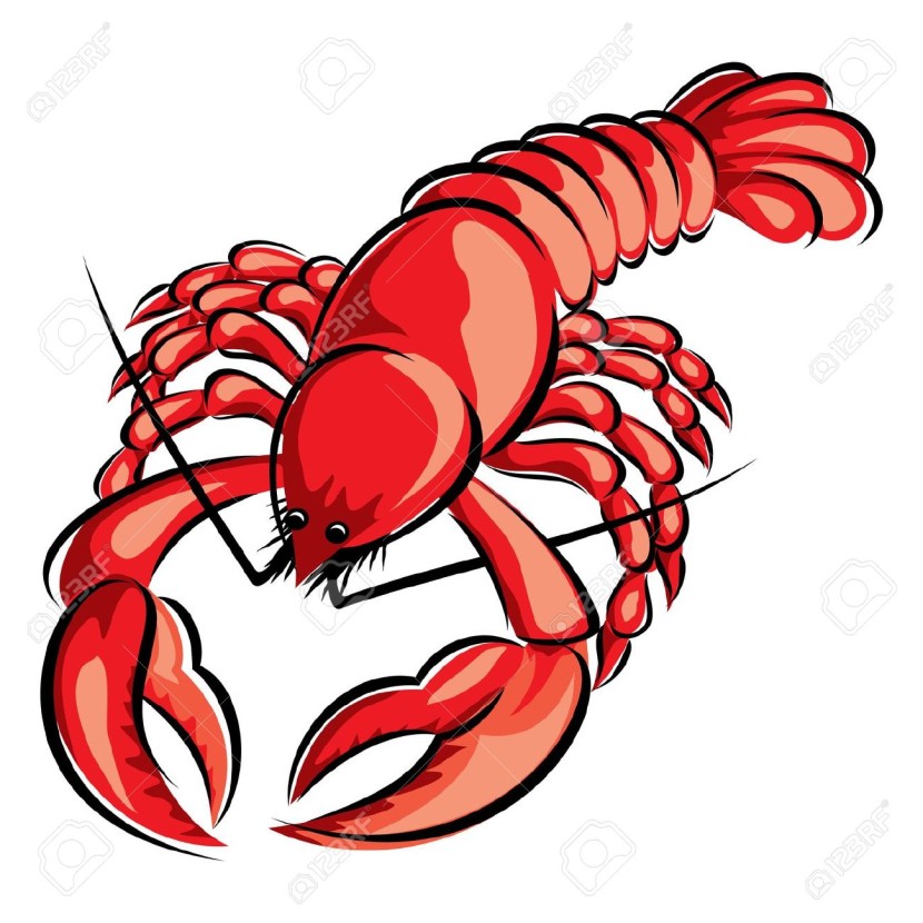 830x830 Crayfish Clipart Lobster Dinner